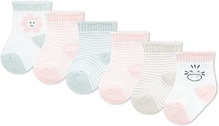 Unisex Huggies Little Hugs 6 Pack Baby Socks Huggies 6 Pack Baby Socks (pack of 6)