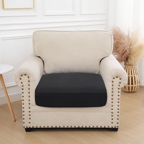 Miniatura 7 de hyha Fundas de cojín impermeables para sofá, funda elástica para asiento de sofá para perro, lavable, antideslizante, impermeable, fundas de cojín