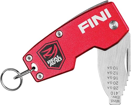 Real Avid FINI - Llave de estrangulador con ajustador de alcance de escopeta y llavero de escopeta, equipo de caza y accesorios para escopeta para