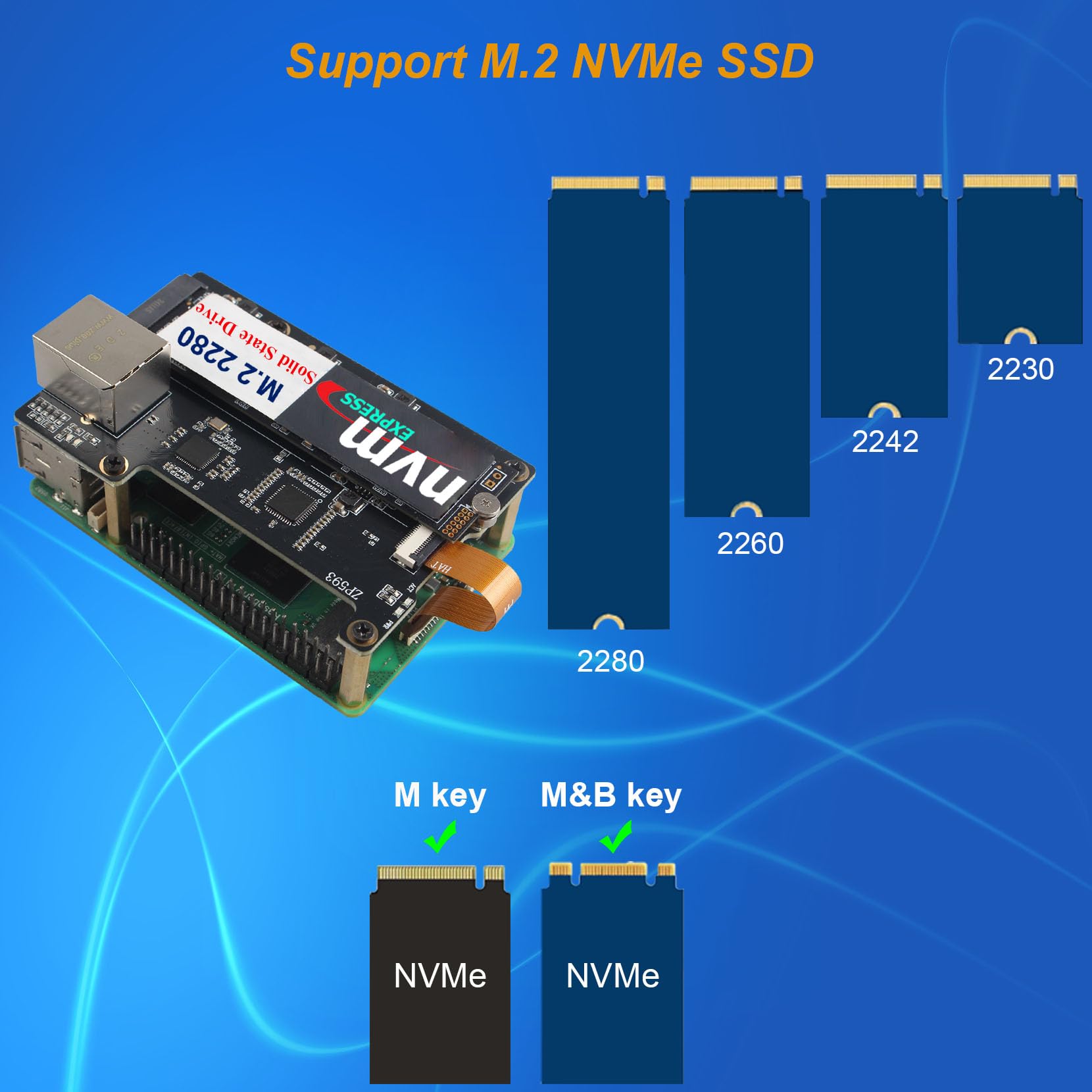 ZDE ZP591 PCIe to 2.5G Ethernet Network Port HAT Expansion Board 2.5GB 2.5GBE with Aluminum Case ZC506 for Raspberry Pi 5 2GB 4GB 8GB 16GB: . de