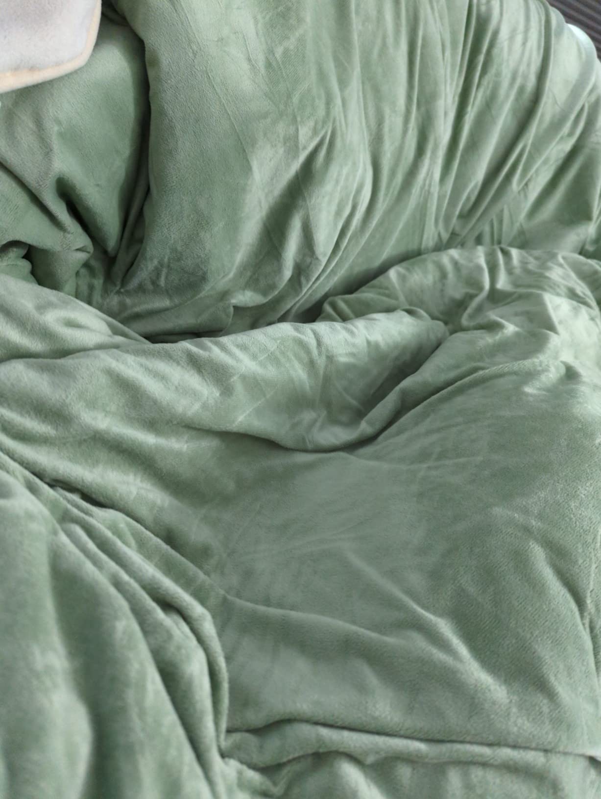 11/mo Finance CLOTHKNOW Sage Green Duvet Cover Set Queen Green