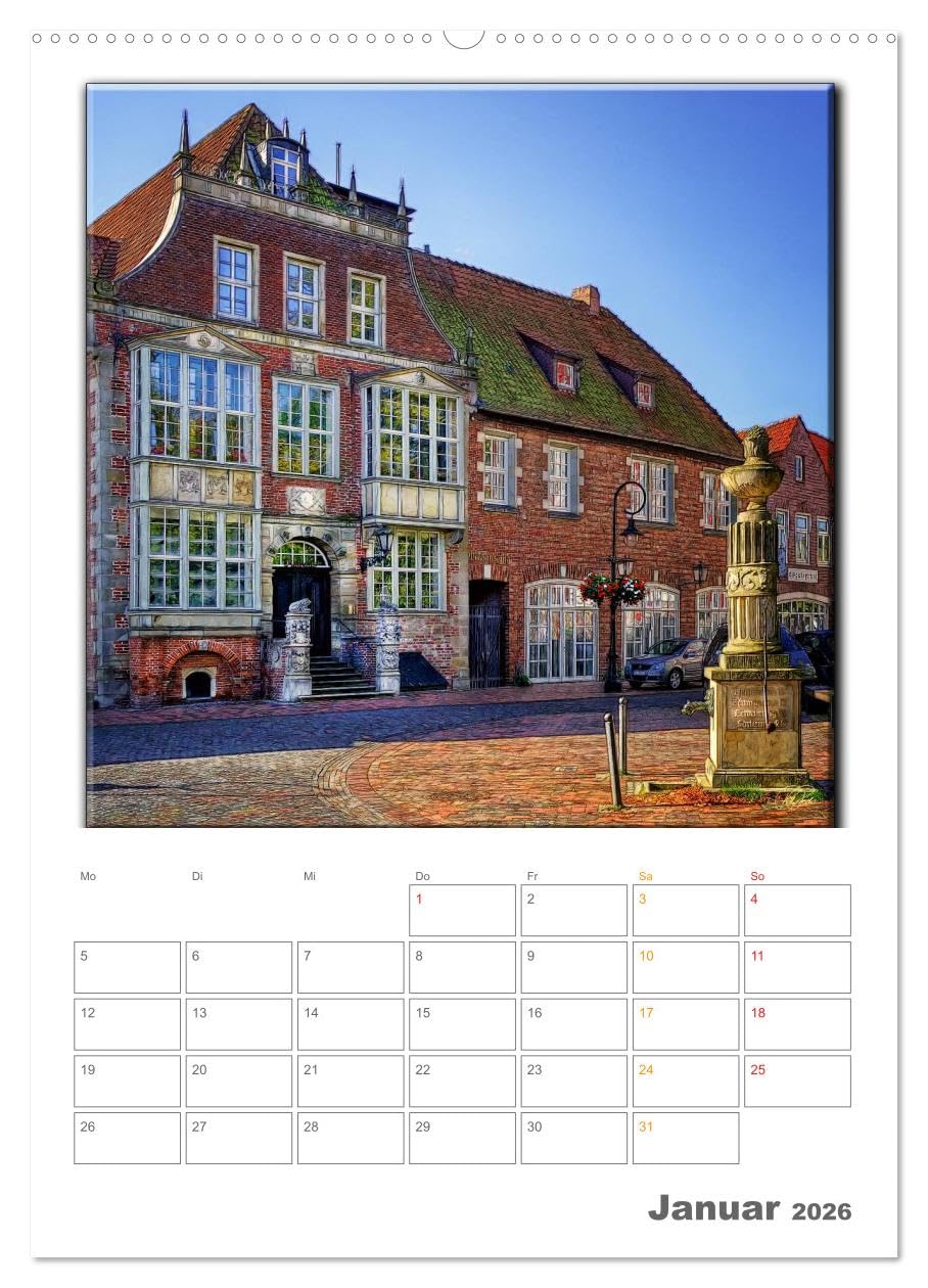 Jever - die Nordsee vor der Tür (hochwertiger Premium Wandkalender 2026 DIN A2 hoch), Kunstdruck in Hochglanz