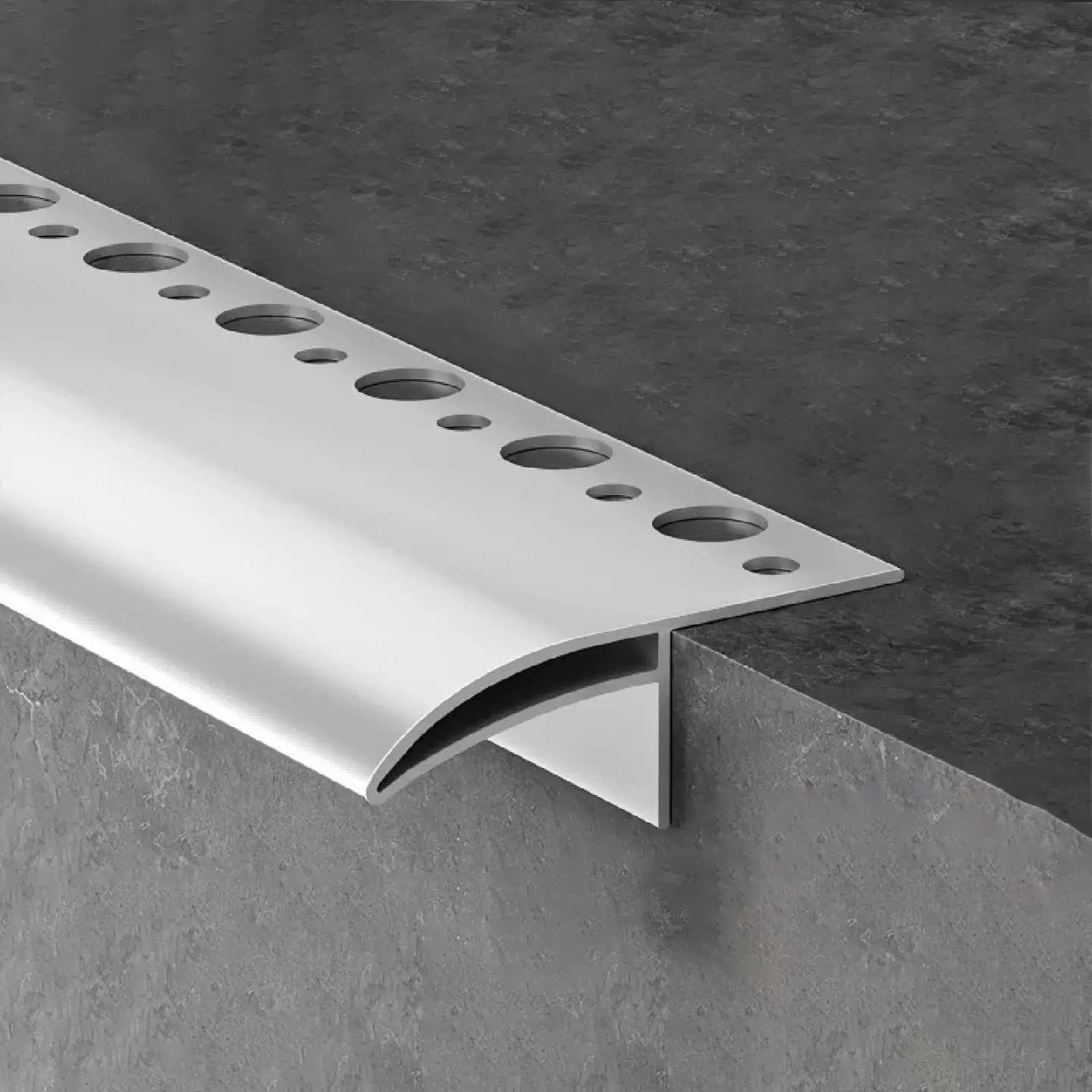 Deflector de lluvia y parpadeo de goteo de aluminio