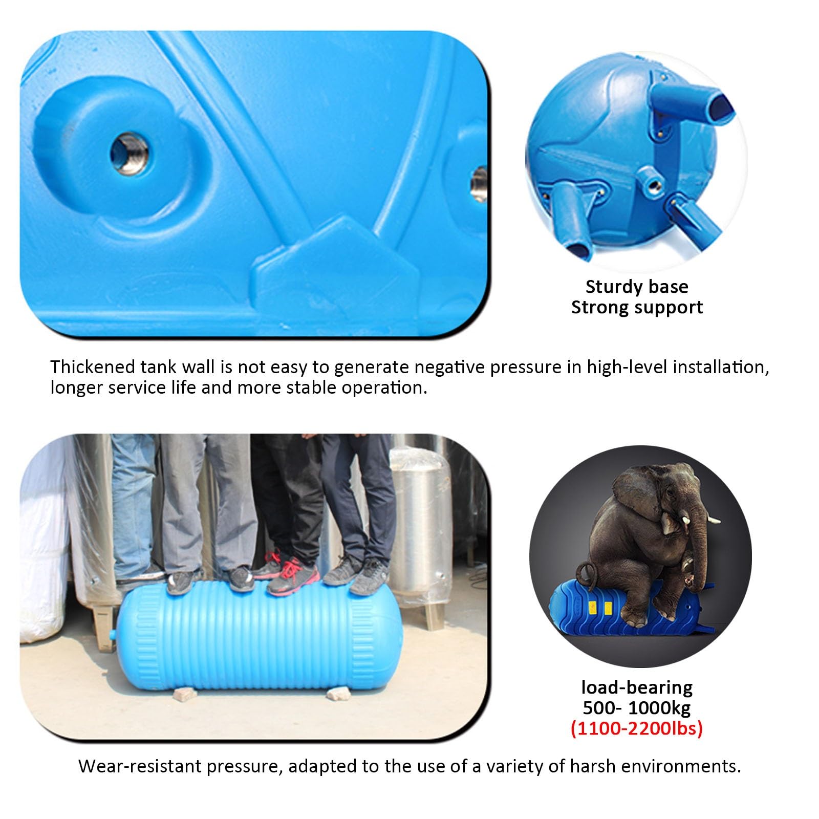 Tanque de presión de agua con medidor e interruptor para fontanería, calefacción y mejora de la claridad del agua en sistemas de pozos temporales