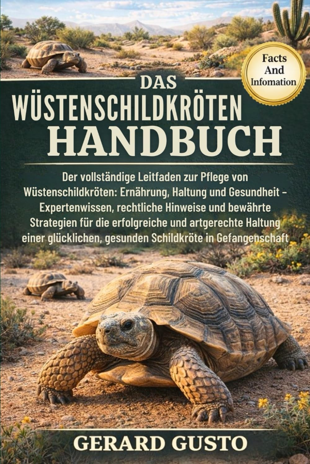 DAS WÜSTENSCHILDKRÖTEN-HANDBUCH: Der vollständige Leitfaden zur Pflege von Wüstenschildkröten: Ernährung, Haltung und Gesundheit – Expertenwissen, ... und bewährte Strategien für die erfolgreiche