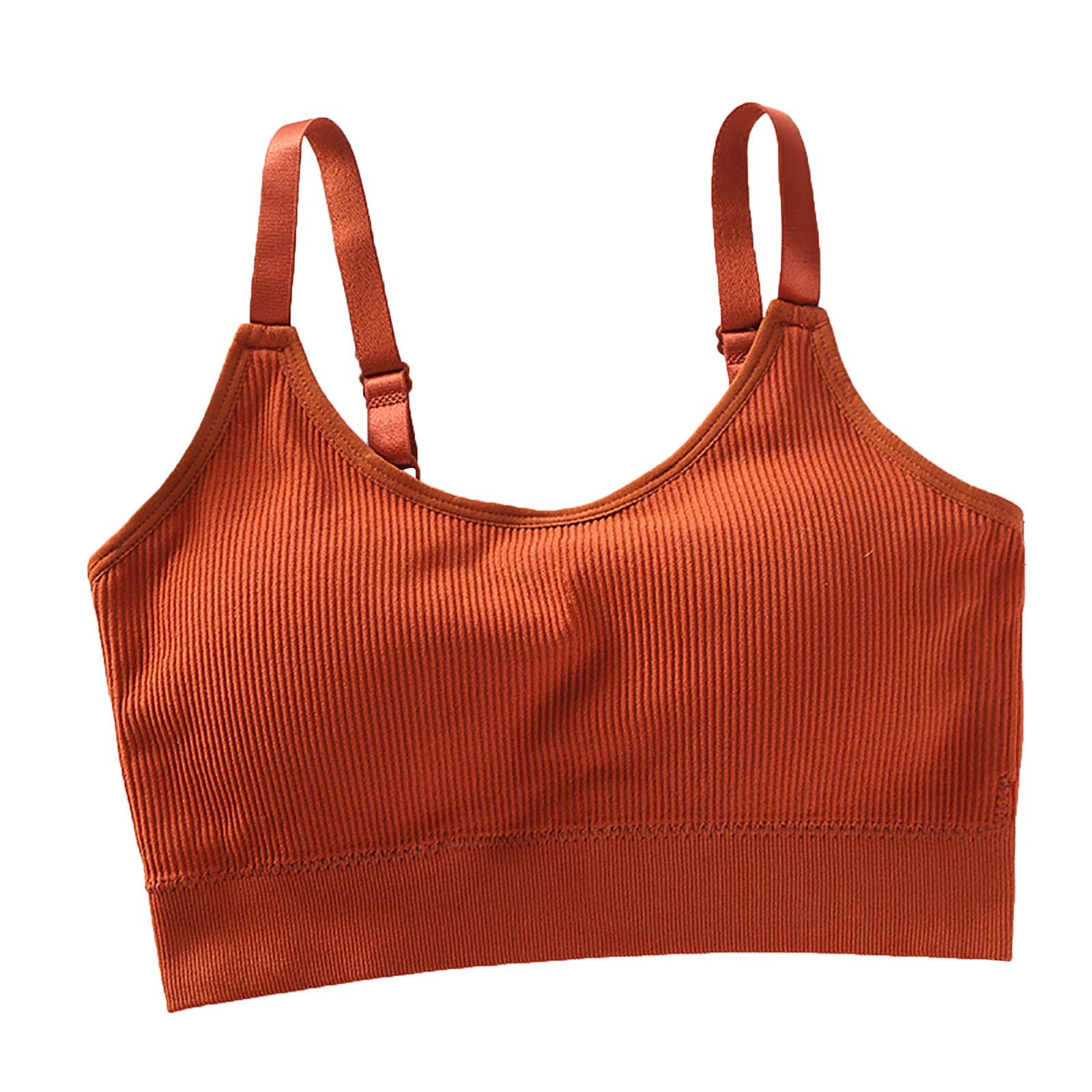 Sports Bra Adjustable Front Undershirt Bra Closure Extra-Elastic Sports Breathable Women's Sports Bra Padded