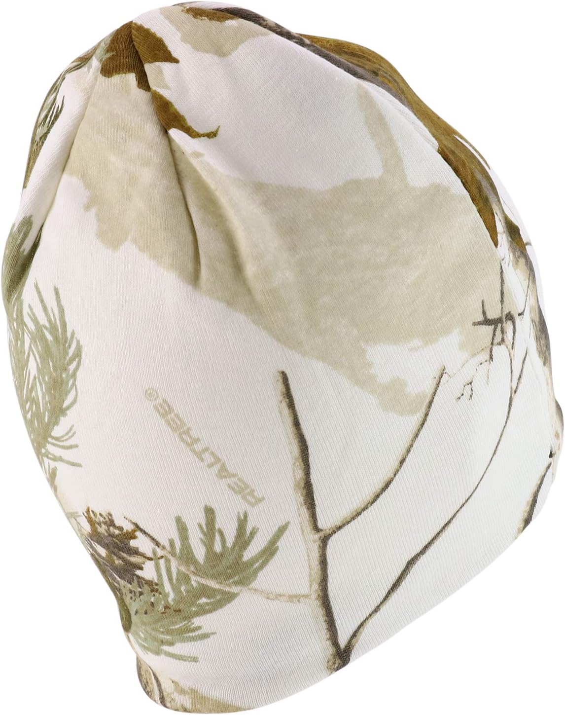 Trendy Apparel Shop Hunting Camo Knit Short Beanie with Acrylic Lining - Image 2