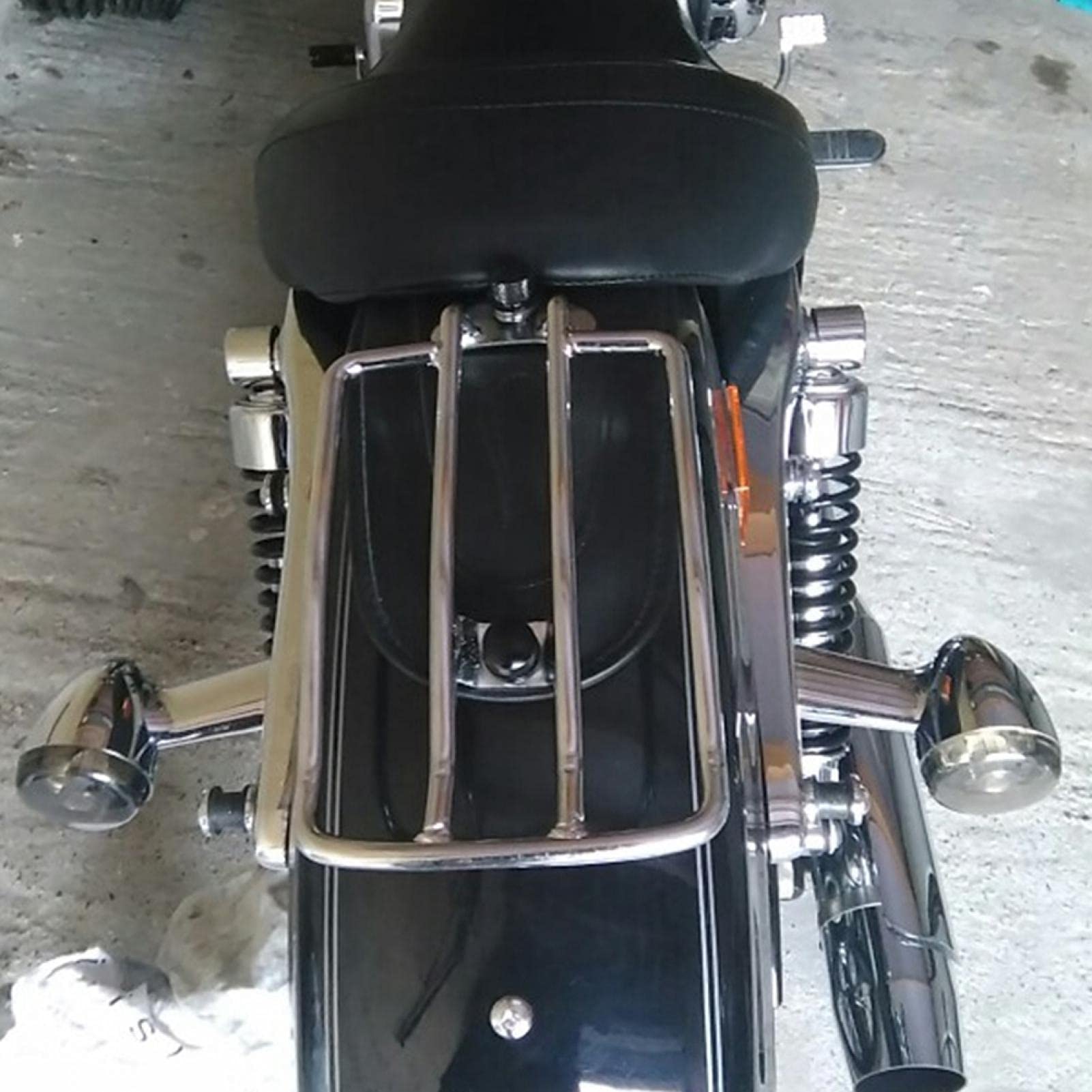 Amleso Motorcycle Luggage Rack Motorcycle Rear Luggage Rack Holder Modification Electric Vehicle Rear Tailstock Replaces Accessories - View #10