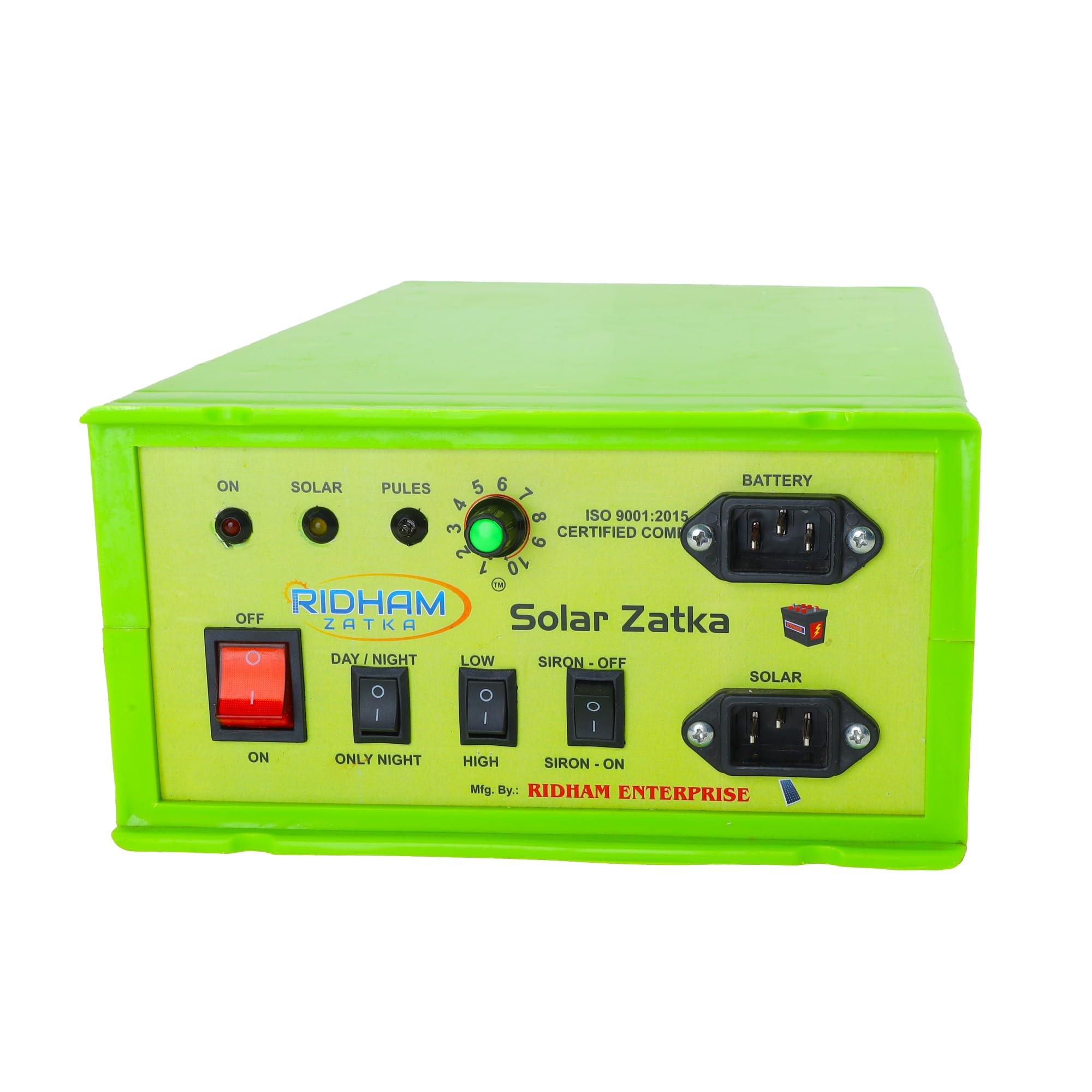 Buy RidhamZatka Zatka Machine Solar Fence Energizer (50 Acer/100120