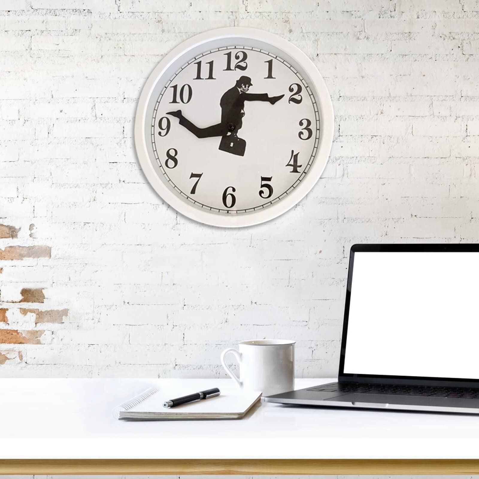 Amazon.com: LNGODEHO British Comedy Inspired Ministry Wall Clock