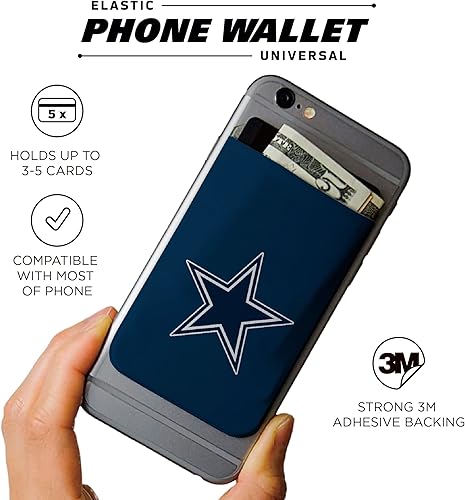 Miniatura 3 de SOAR NFL Elastic Phone Wallet 2PK,