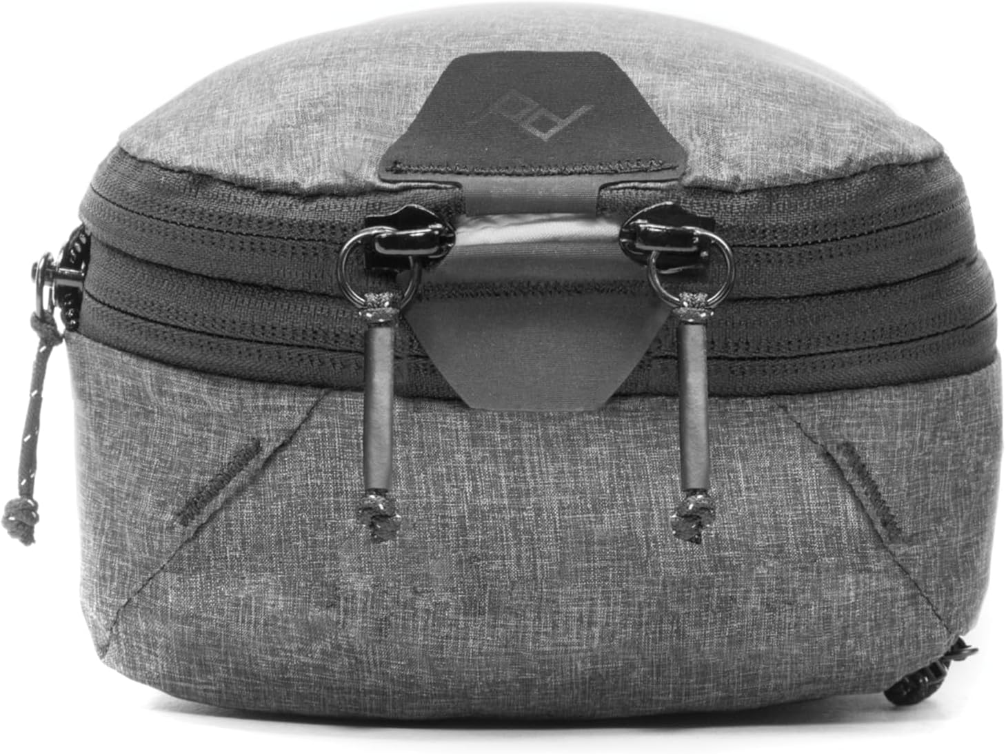 Packing Cube, Charcoal, Weatherproof Luggage Cube with Dual Compartment Organization, Expansion and Compression, Zipper Opening, Travel Organizer for Men and Women, Size S