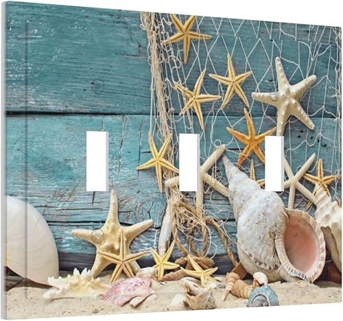 Vista 498 de Placa de pared con interruptor de luz de doble interruptor de pared para niños, diseño de dinosaurio, galaxia, espacio exterior, planeta, nebulosa