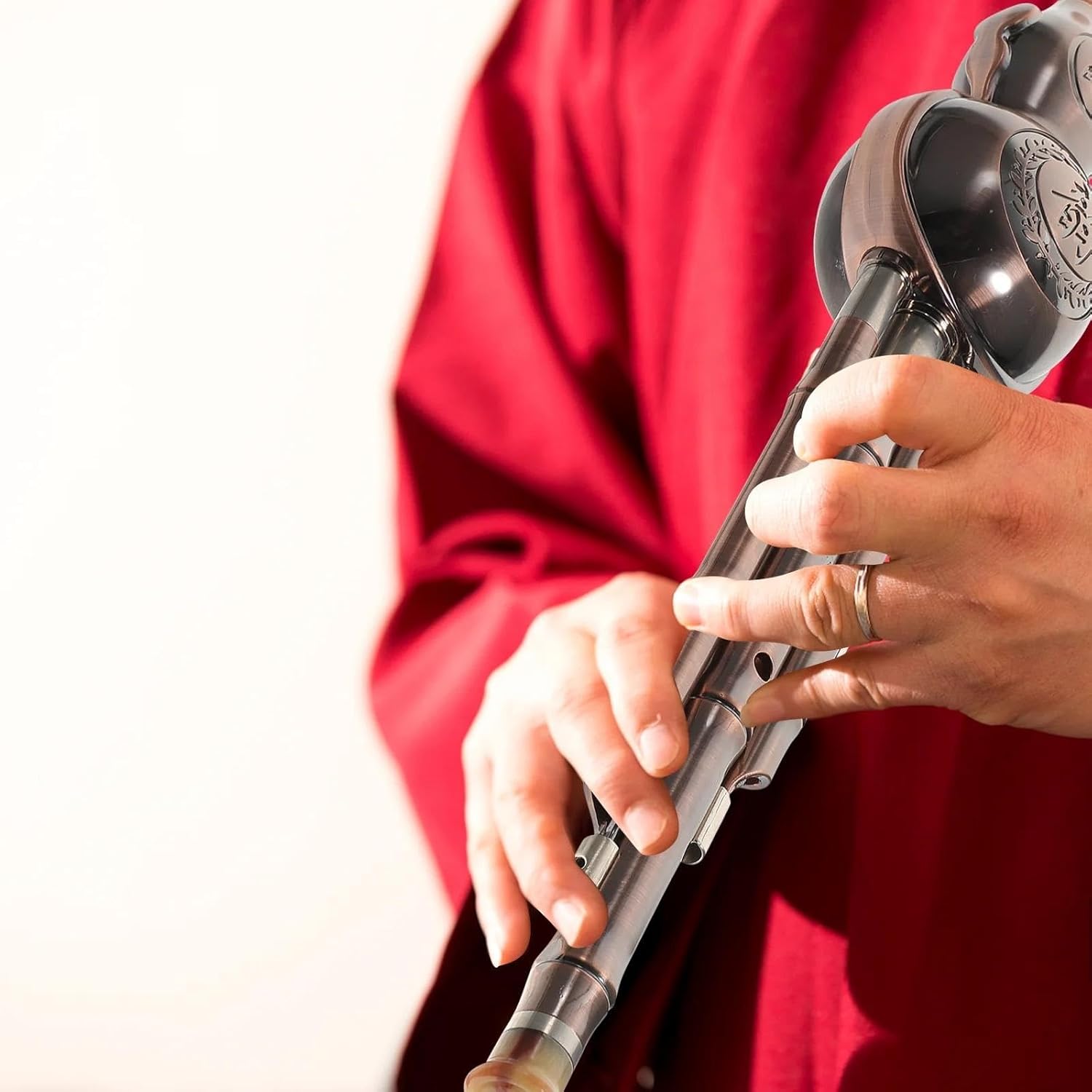 伝統楽器 フルシ プロ仕様の演奏用フルート楽器 芙蓉斯 3音瓢箪 絹瓜