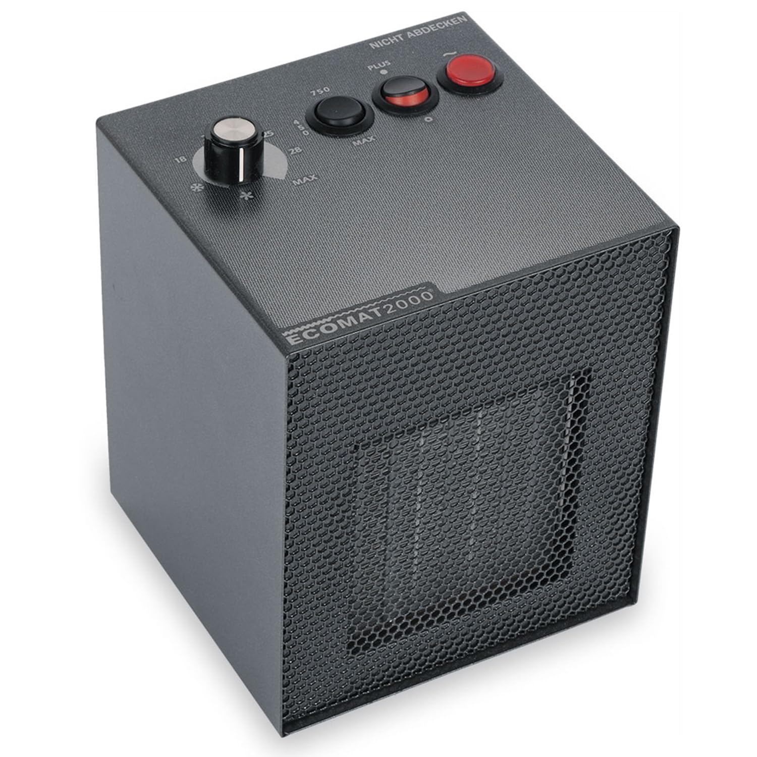 Ecomat 2000 Classic Plus | radiateur soufflant mobile | 230 V | 450 W / 750 W / 1500 W | thermostat | arrêt automatique | anthracite