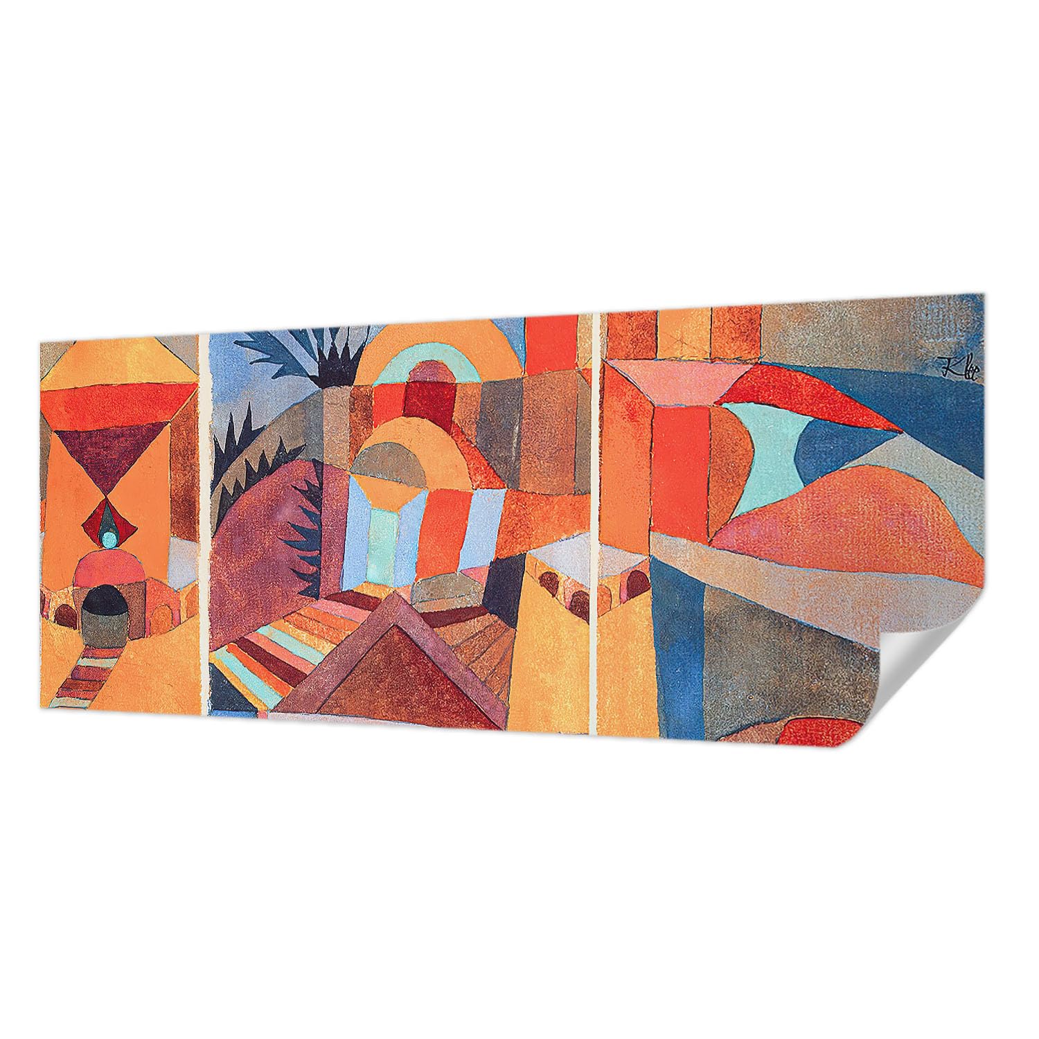Papier peint adhésif mosaïque colorée 250x104 cm Tulup