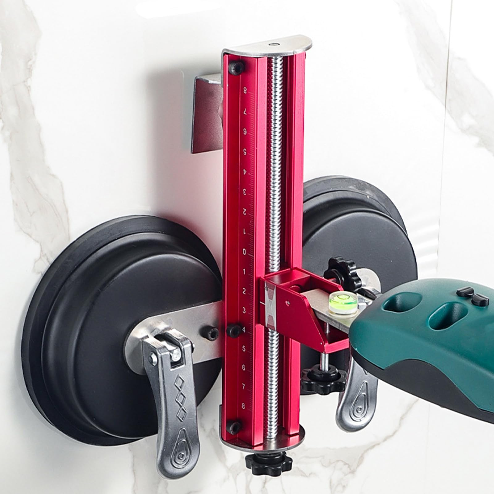Supporto misuratore di precisione in alluminio, supporto maggiore, strumenti di lavoro ingegneristici, accessori per la ristrutturazione domestica, aiutante di costruzione a parete semplice