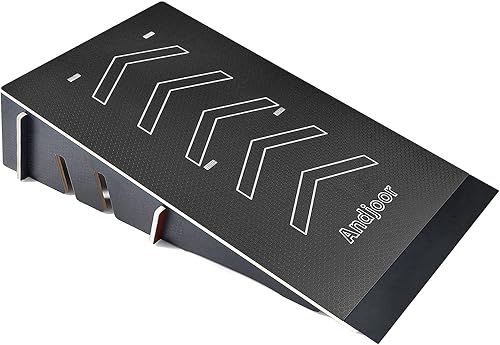 Rampa de patineta y bicicleta - Rampa para scooter, BMX, RC Car & Skate para niños - Soporte de exhibición