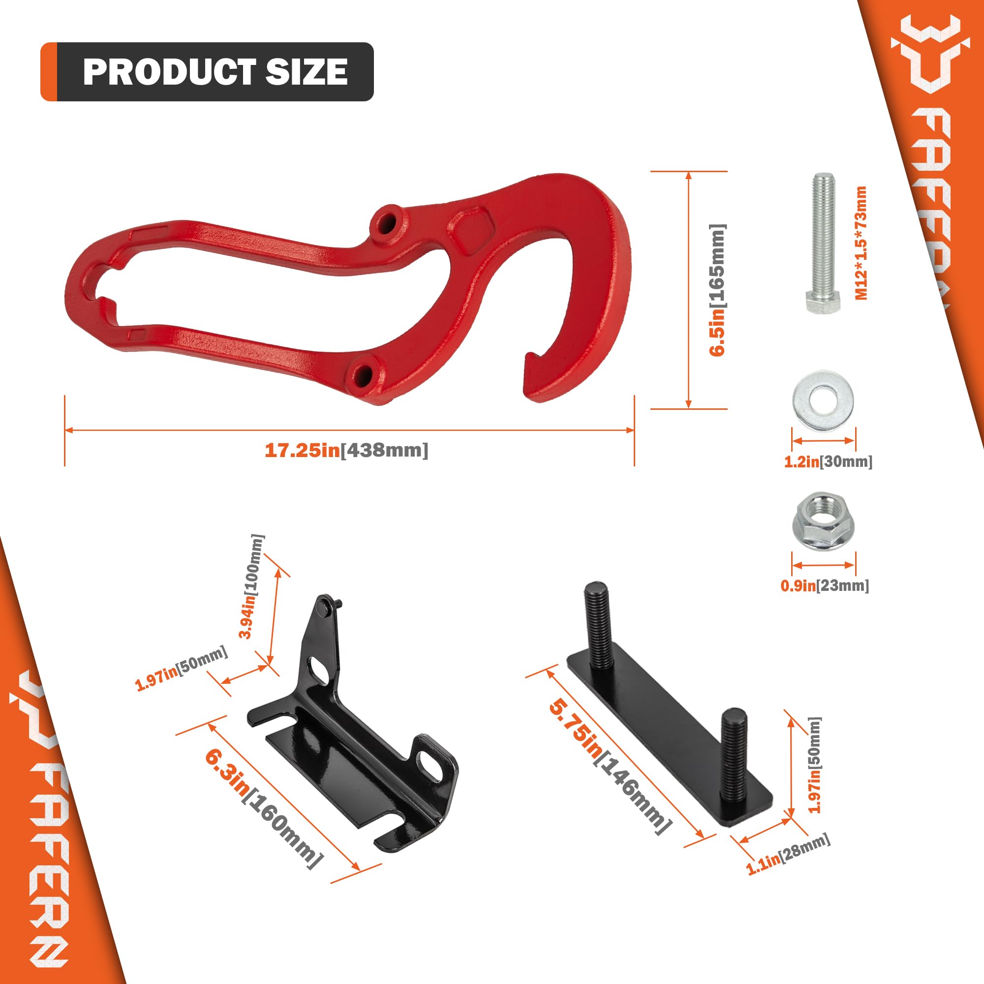 Mopar 55398285AA Tow Hook For Dodge Ram 1500 – Genuine OEM Replacement Part, Heavy-Duty Towing Capability - View #9