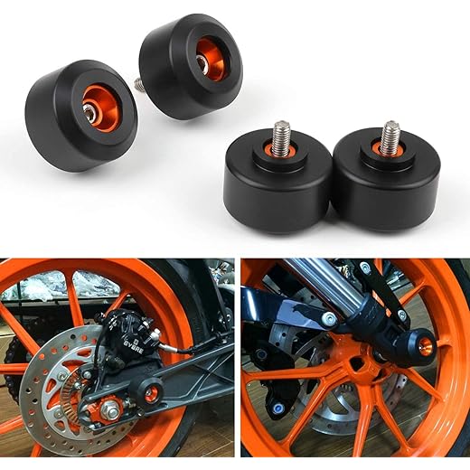 KTM Wheel Frame Sliders Crash Protectors Set of 4