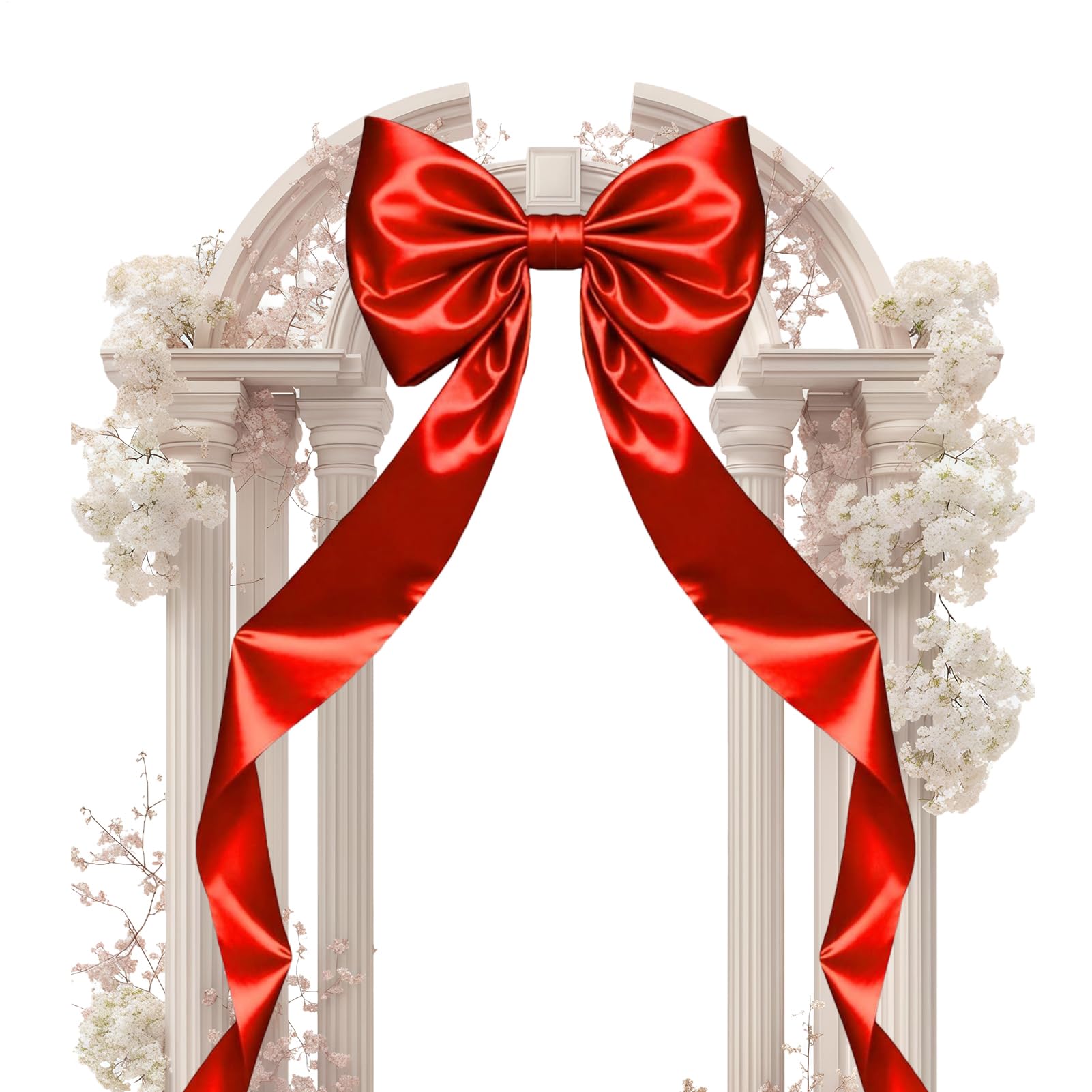 Generisch Fiocchi decorativi extra grandi, 300 x 75 cm, decorazione per