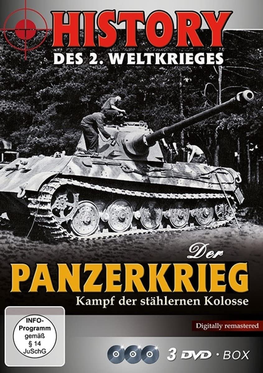Panzerkrieg 2 DVD BOX documental de tanques y batallas de la Segunda Guerra Mundial