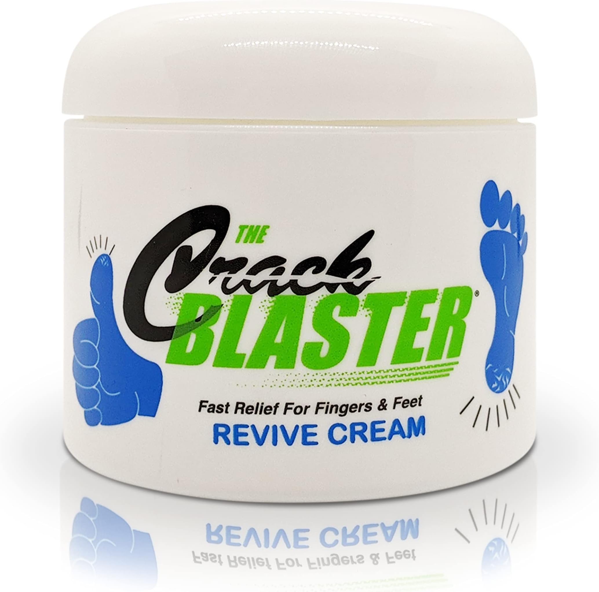 Crack Blaster Revive Cream, Multi-Purpose Body Cream For Dry Skin, Treatment For Dry Skin and Skin Conditions often associated with Dermatitis, Psoriasis and Eczema, Fragrance-Free Dry Skin Care