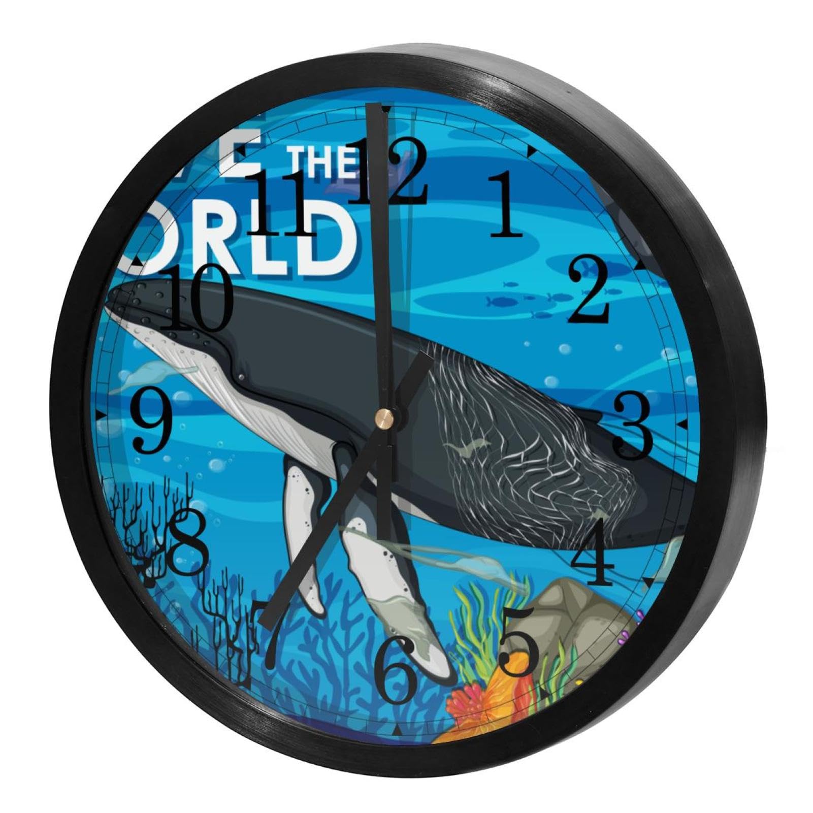 Horloge murale sans tic-tac pour un sommeil réparateur à quartz