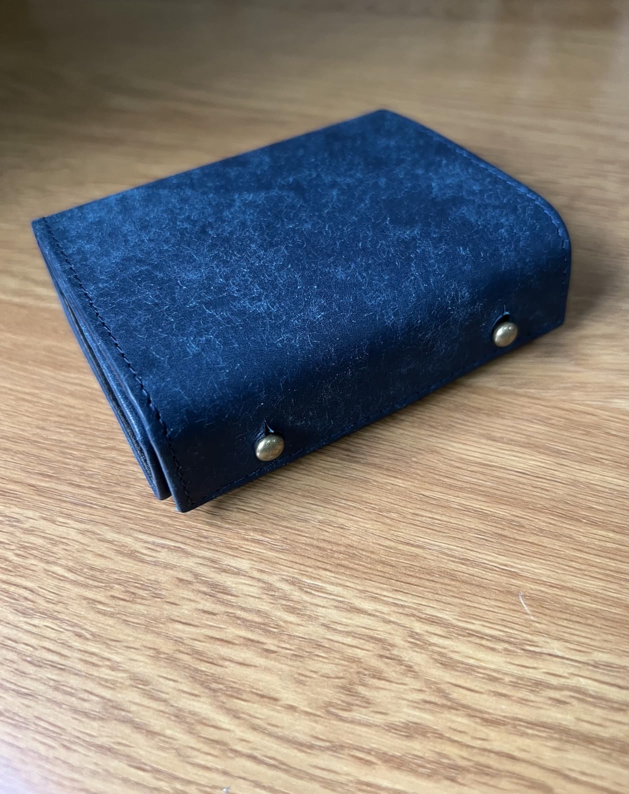 二つ折り財布 メンズ 2つ折り 箱型の小銭入れ イタリアン レザー プエブロ ミニ財布 コンパクト 小さい財布 二つ折り 箱状です 牛革 大容量 L字 レディース PUEBLO (Brown) photo review