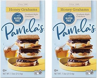 Pamela's Products Gluten-Free Graham Crackers Honey - 7.5 oz (Pack of 2)