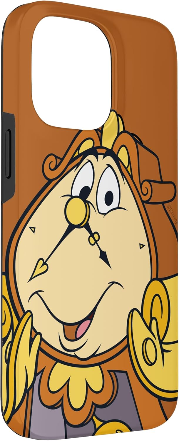 iPhone 14 Pro Max Disney Beauty and the Beast Cogsworth Case