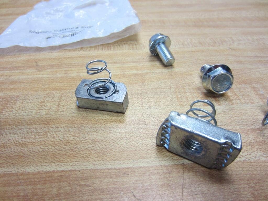 102023 Unistrut Spring Nut 3/8" Bag of Three Build ID: 1095639