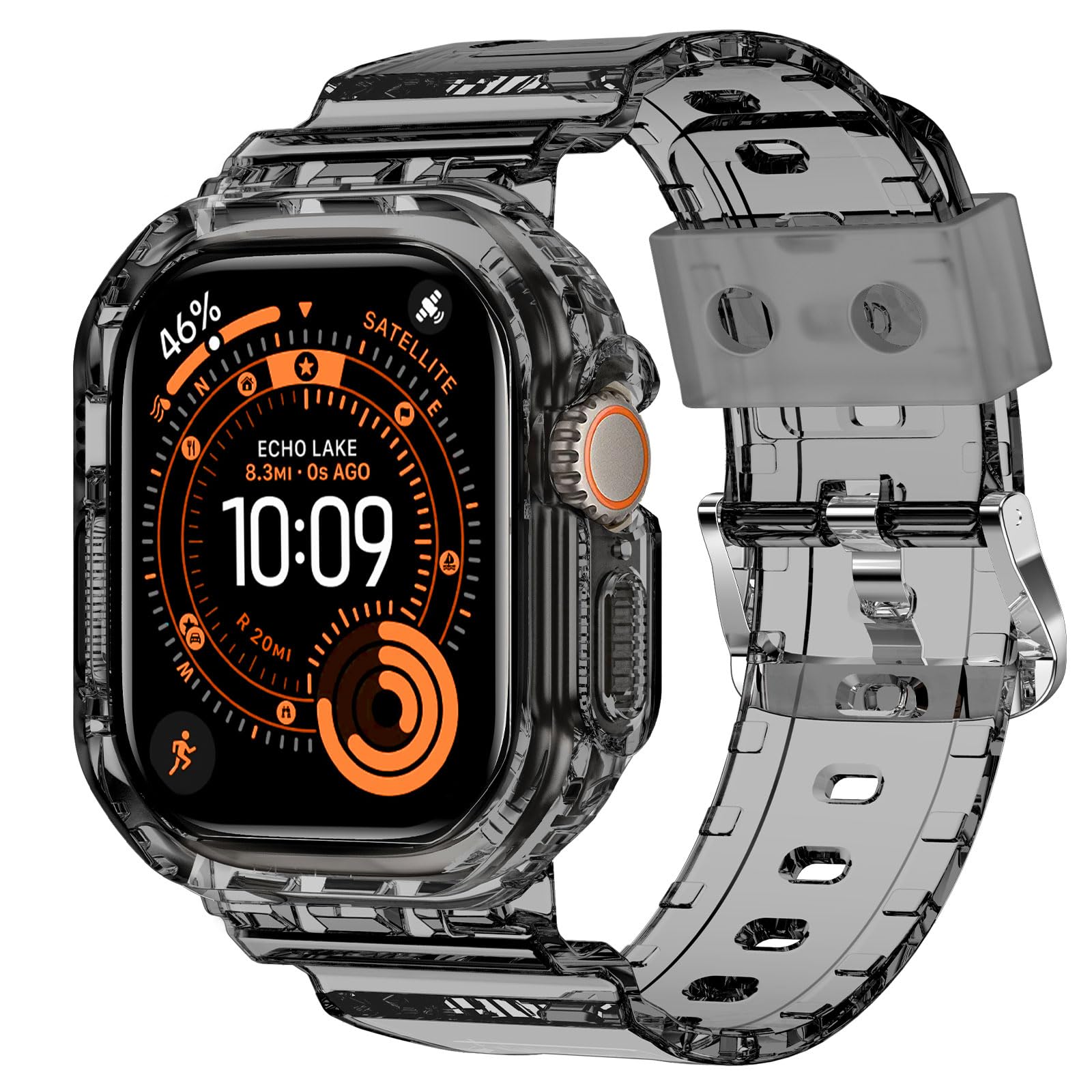 Amazon.com: XYF Compatible for Jelly Crystal Clear Apple Watch