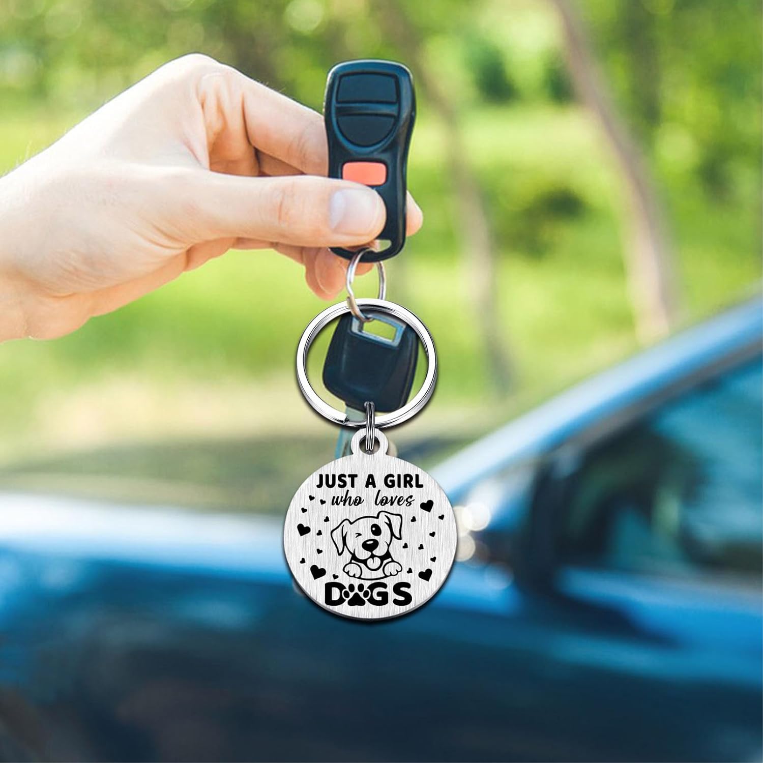 CPLJW Keychain Gifts for Girls, Gifts for Teen Girls, Just A Girl, Who Loves Keychain for Birthday Christmas - Image 5