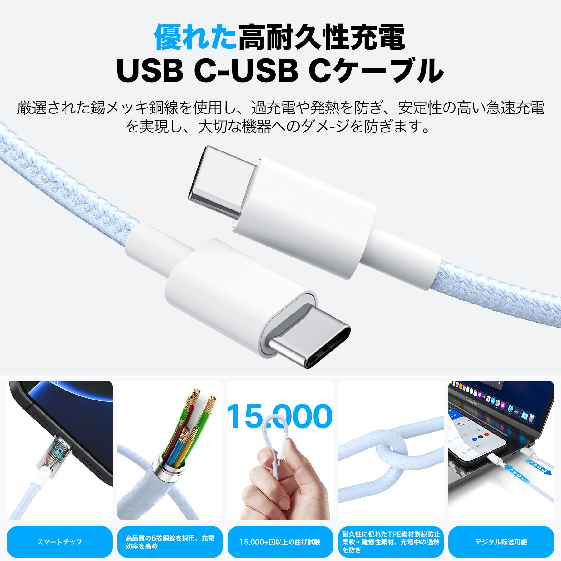 Amazon | Cardill iPhone16 充電器 タイプc 充電器 type-c 20W PD 急速