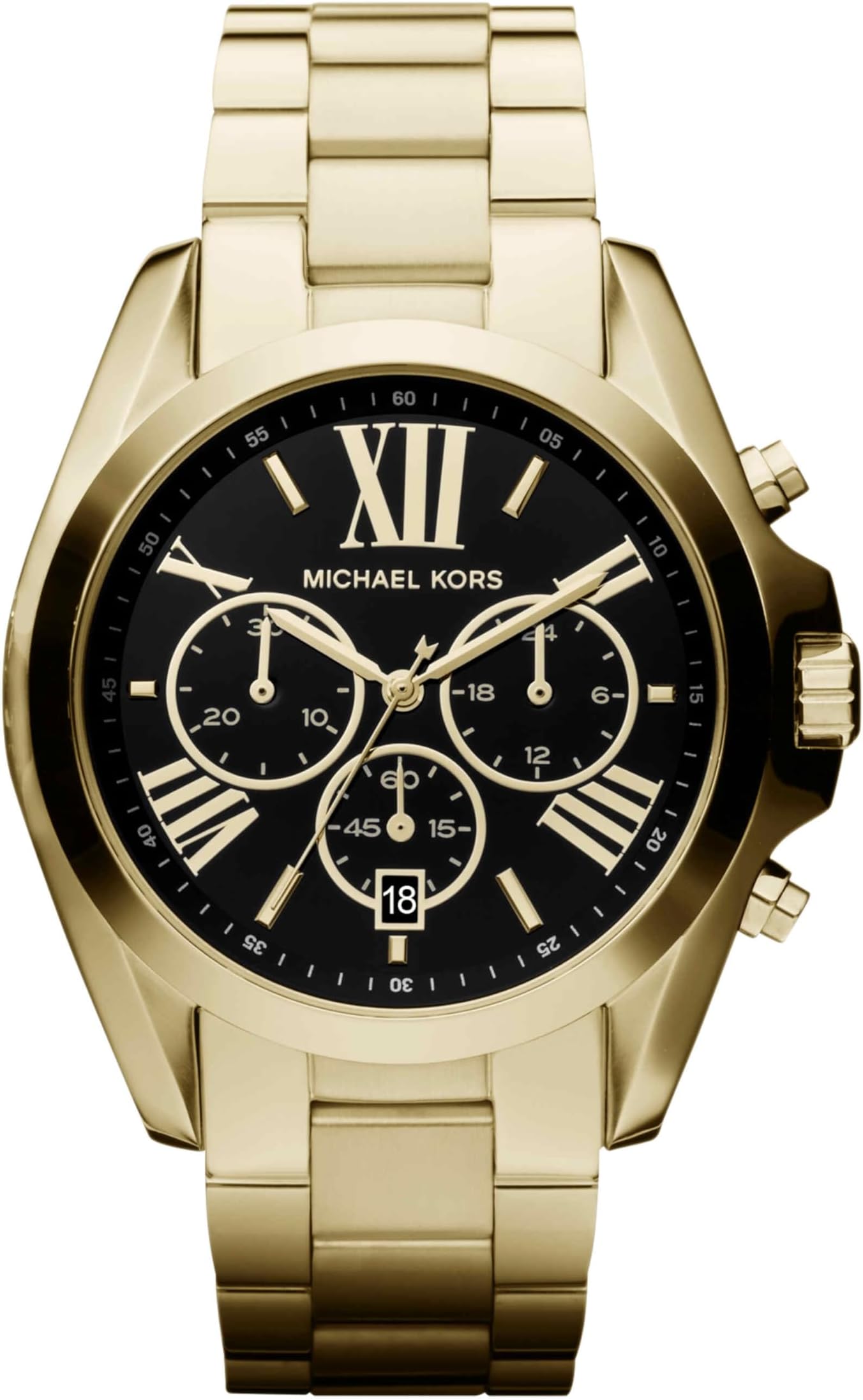 Watch for Women Bradshaw, 43mm case size, Quartz Chronograph movement, Stainless Steel strap