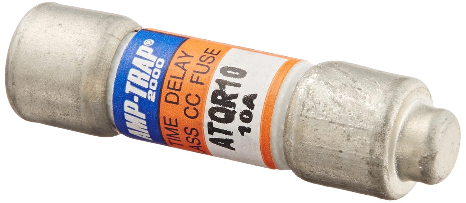Mersen ATQR Time-Delay/Class CC Small-Dimension Fuse, 600VAC/300VDC, 200kA AC/100kA DC, 0.1875 Ampere, 13/32" Diameter X 1-1/2" Length