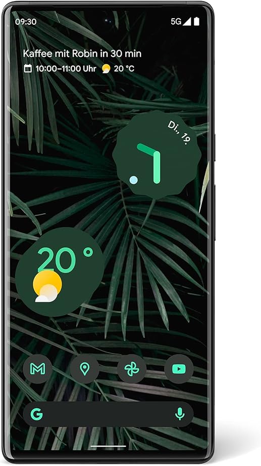 Google pixel 6 pro ricondizionato smartphone [128gb] stormy black GA03164-GB-cr