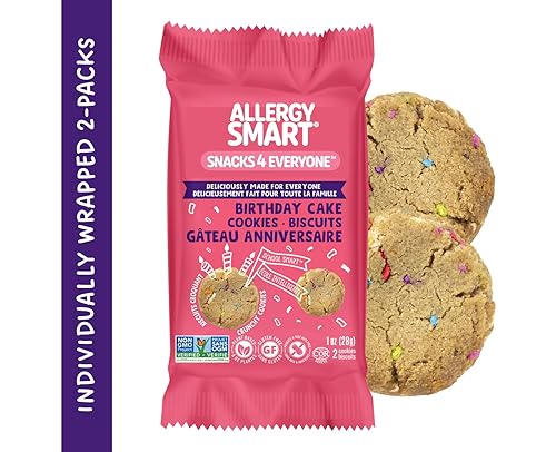 Miniatura 3 de Allergy Smart Galletas crujientes con chispas de chocolate, sin gluten, sin nueces, sin huevo, sin soja, sin lácteos, sin OMG, kosher, delicioso