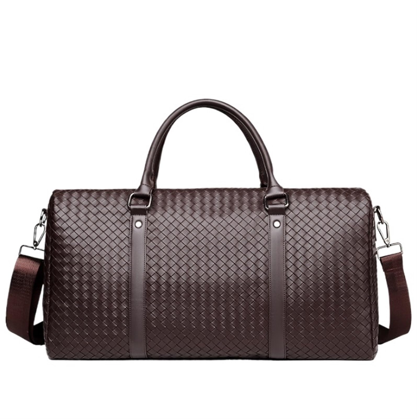 Bolsa Portatrajes Bolsa de Viaje Portatrajes De 17 Pulgadas Para Viajes, Bolso De Fin De Semana, Bolso De Viaje De Cuero PU Para Hombres, Deportes De Gimnasio Bolsa Portatrajes de Viaje Bolso Porta Tr