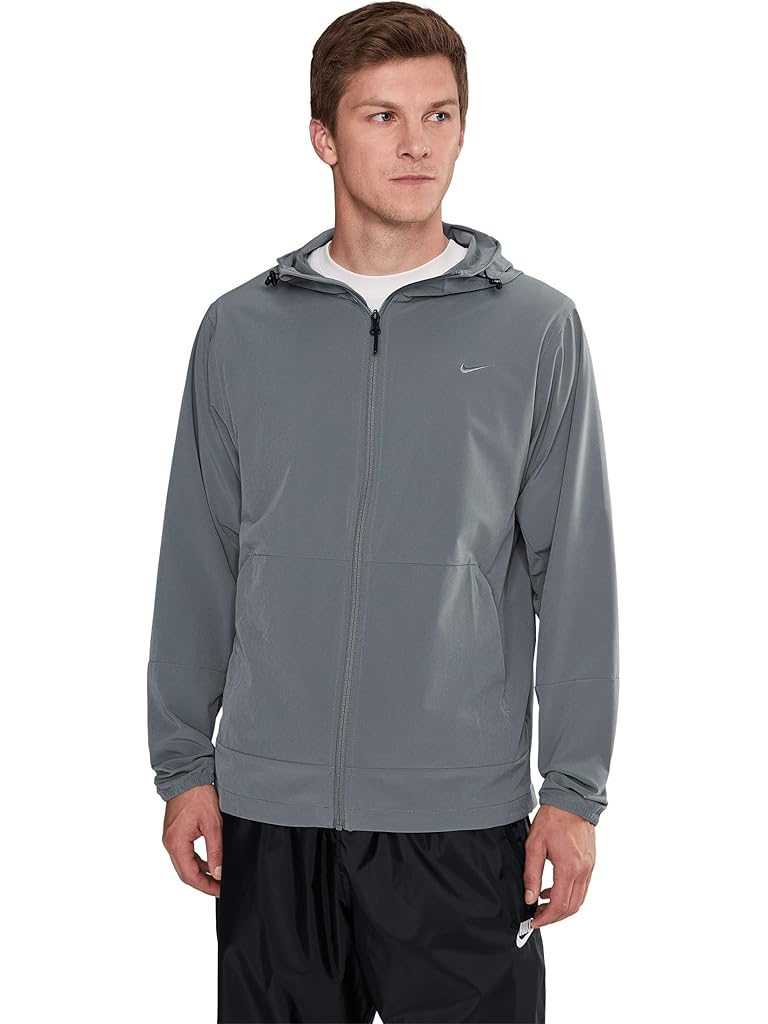 Gray Nike Unlimited Repel Hooded Versatile Jacket