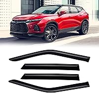 Vista 303 de Visera de ventana para Chevy Silverado 1500/GMC Sierra 1500/Avalanche/Suburban Crew Cab 2007-2013, protectores de lluvia, deflector de ventilación