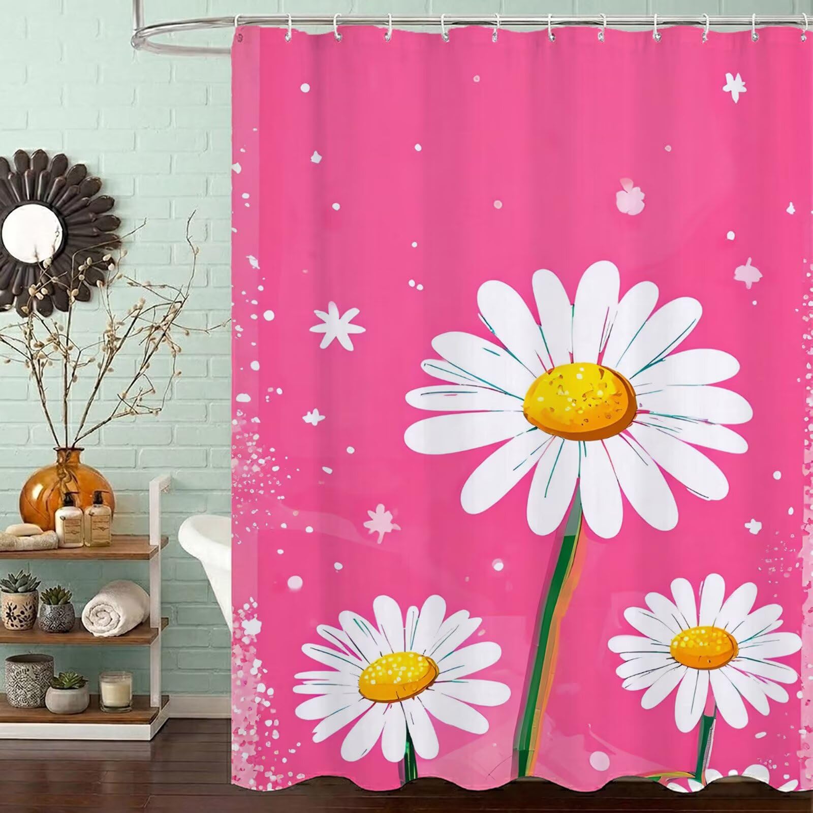 Rideau de douche en polyester de qualité supérieure 140x200 cm