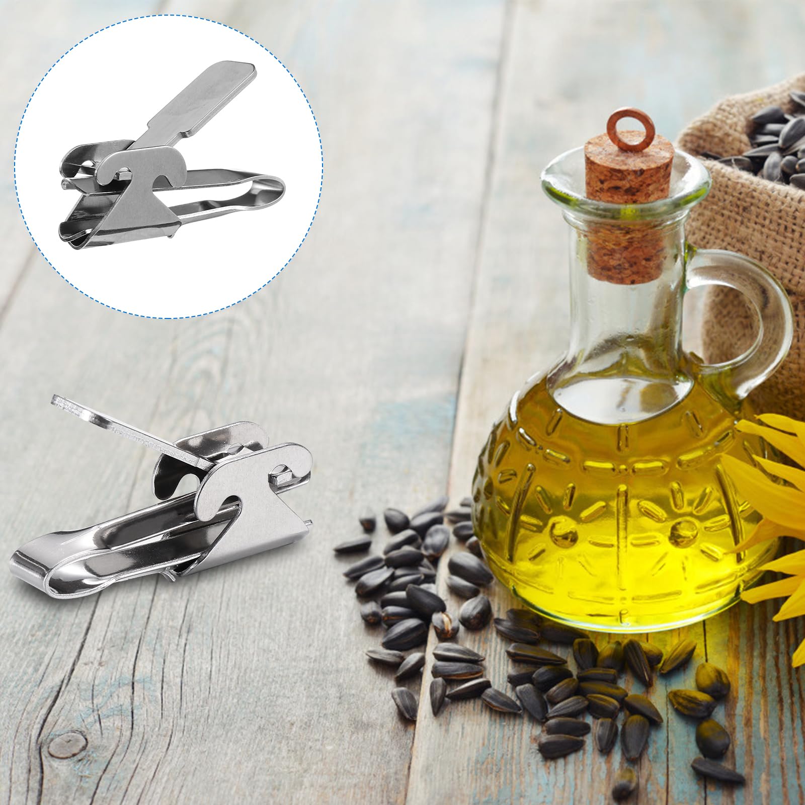 Angoily 2PCS Melon Plier Stainless Steel Sunflower Seed Opener Machine Melon Sunflower Seed Plier Opener Multi Functional Nut Sheller Cracker Kitchen Gadgets