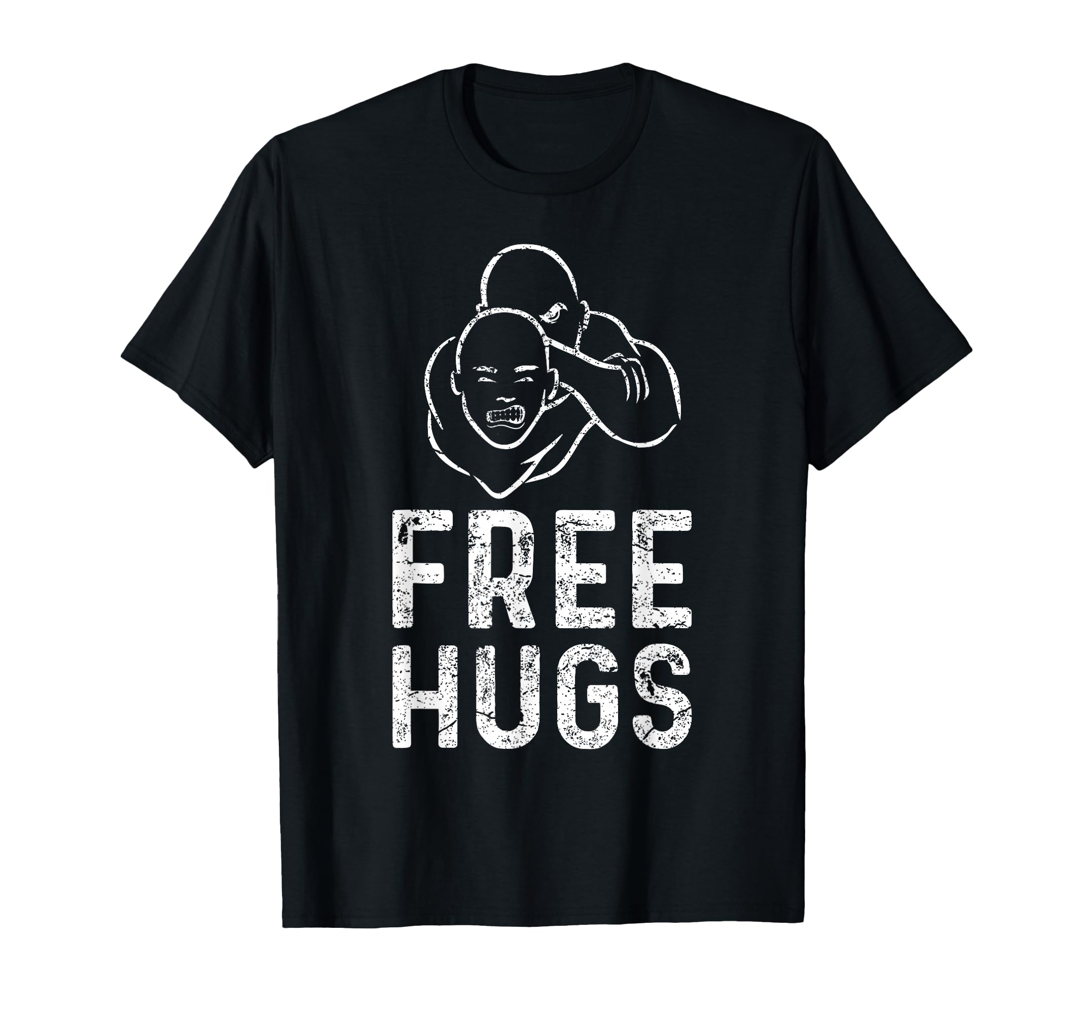 Free Hugs Funny Brazilian Jiu-Jitsu MMA BJJ T-Shirt