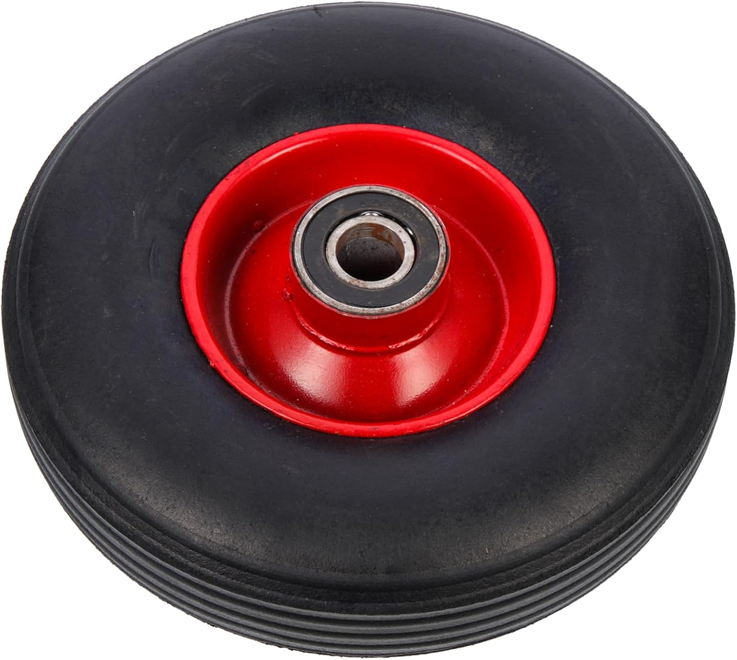 Boy Girl's Garden Cart Solid Rubber Tire Replacement Non-Pneumatic Silent Wheels for Garden Carts and Unicycles and Easy to Install