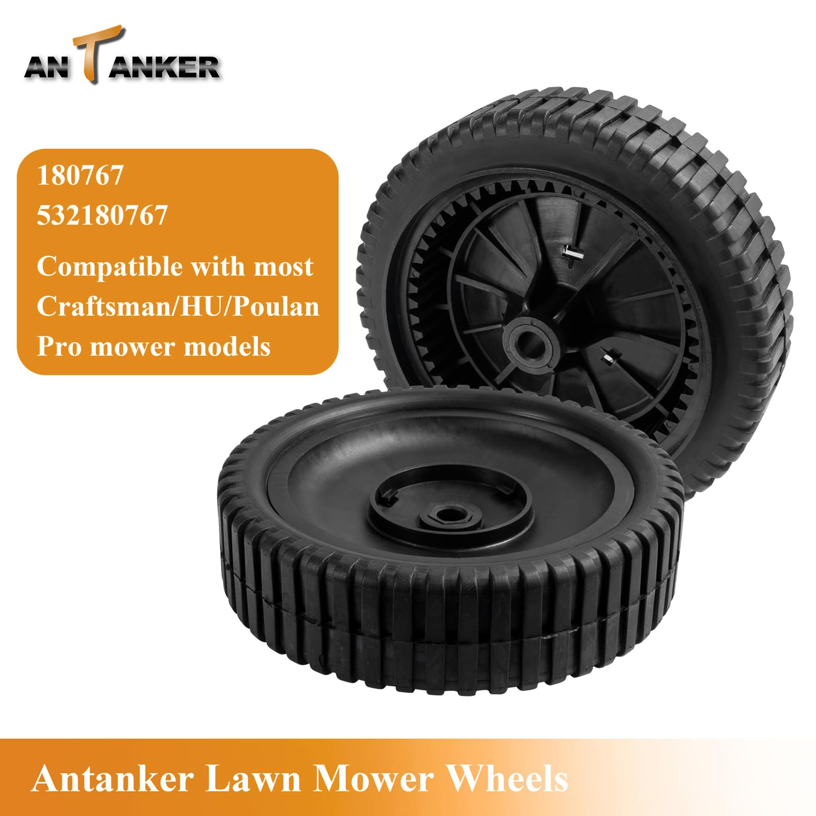 Antanker Lawn Mower Wheel Replace for AYP 180767 Front Drive