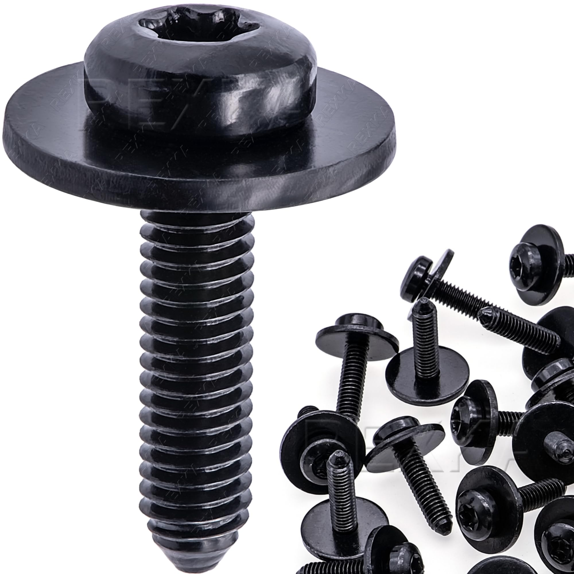 Amazon.com: Rexka 15pcs M6-1.0 X 25mm T30 Torx Drive Air Deflector