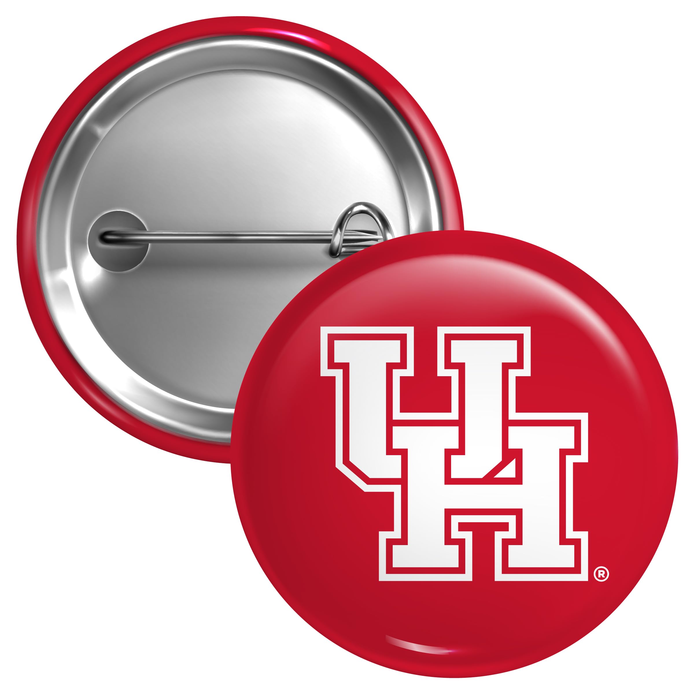 University of Houston Button Pin Officially Licensed Collegiate Product