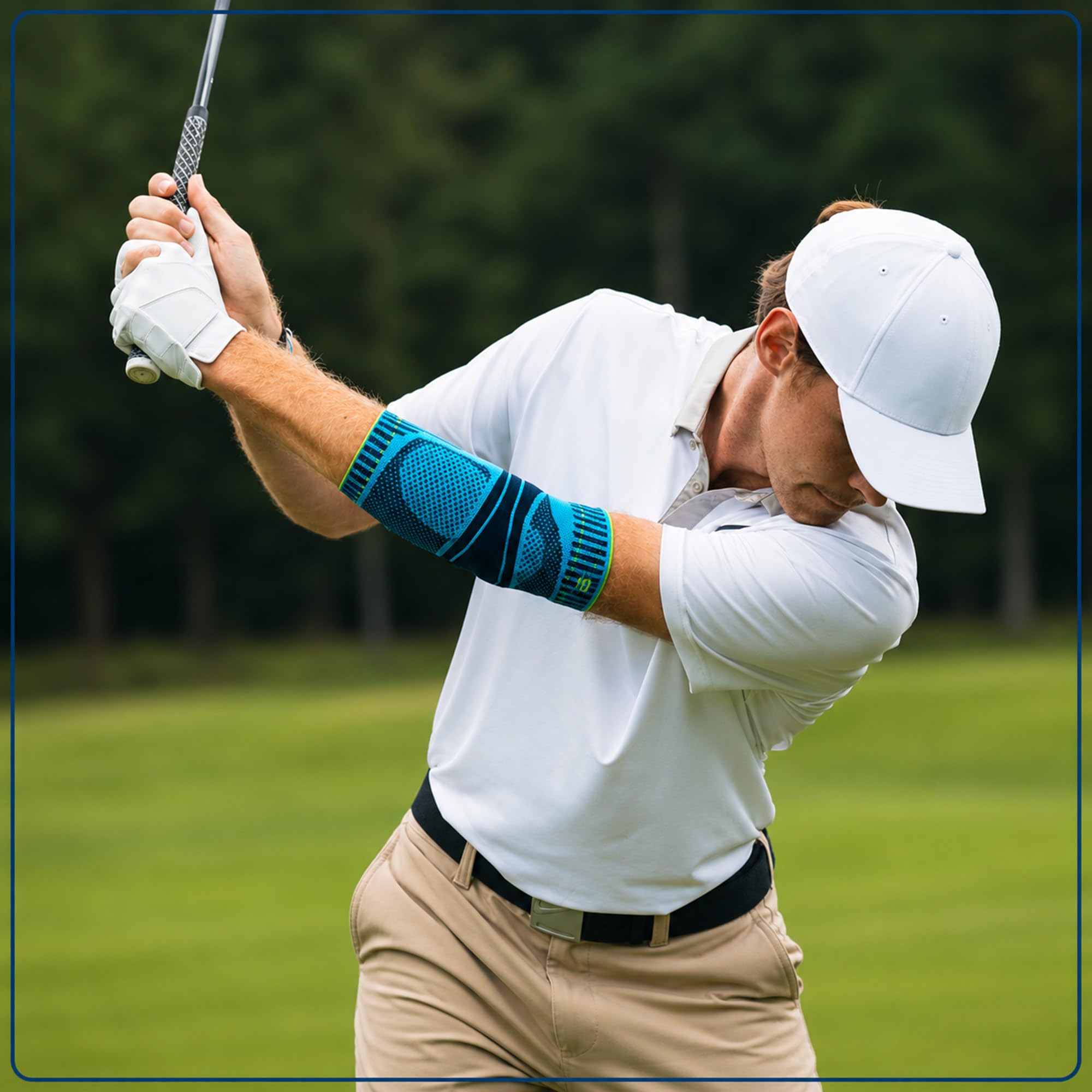 BAUERFEIND Tutore per gomito "Elbow Support" per braccio tennista e golfista, unisex